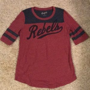 ⭐ BOGO ⭐ Lucky Brand Rebels Football Style Tee